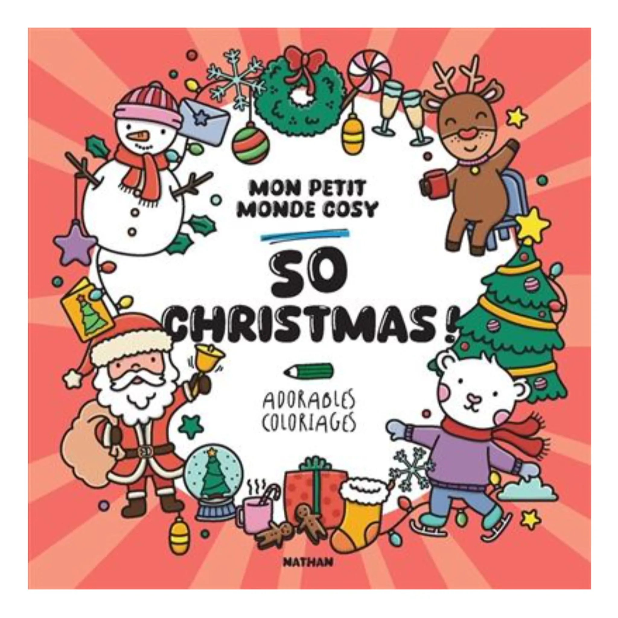 Kids Nathan So Christmas colorbook