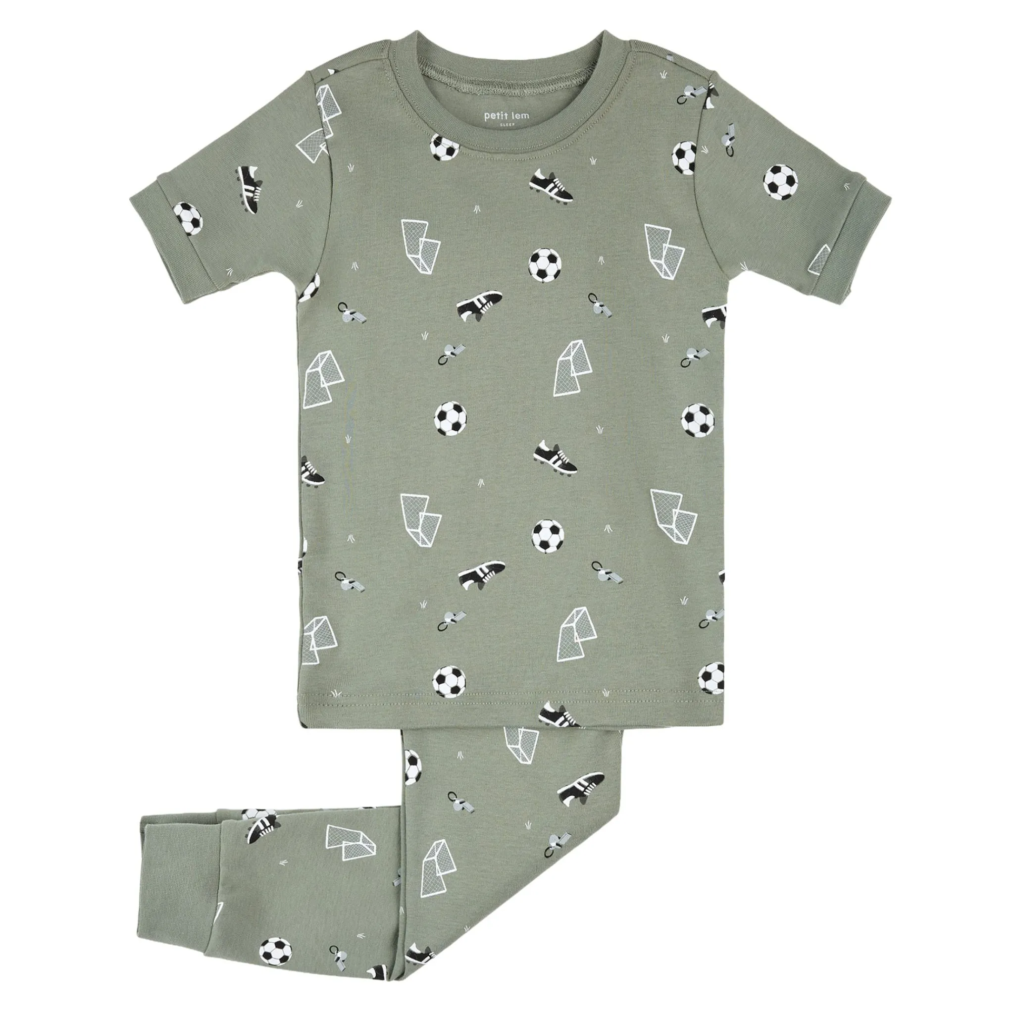 Kids/BOY Petit Lem Pajamas & Bathrobes>Soccer Pajamas 2-7