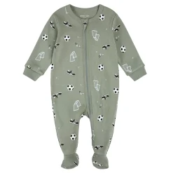 BOY Petit Lem Soccer Pajamas 0-24m