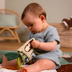 Little Big Friends Soft Baby Book - Forest