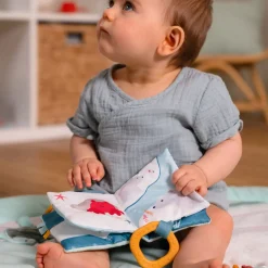 Little Big Friends Stroller & Car Seat Toys|Developmental Toys>Soft Baby Book Ocean