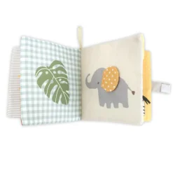 Mon Ami Soft Fabric Book Safari And Friend