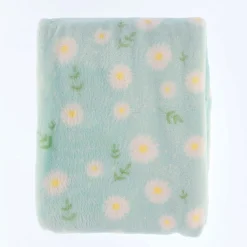 Kids SAFDIE u0026 CO Blankets|Blankets>Soft Flannel Blankets Daisies - Blue
