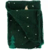 Kids SAFDIE u0026 CO Blankets|Blankets>Soft Flannel Blankets- Green Tree