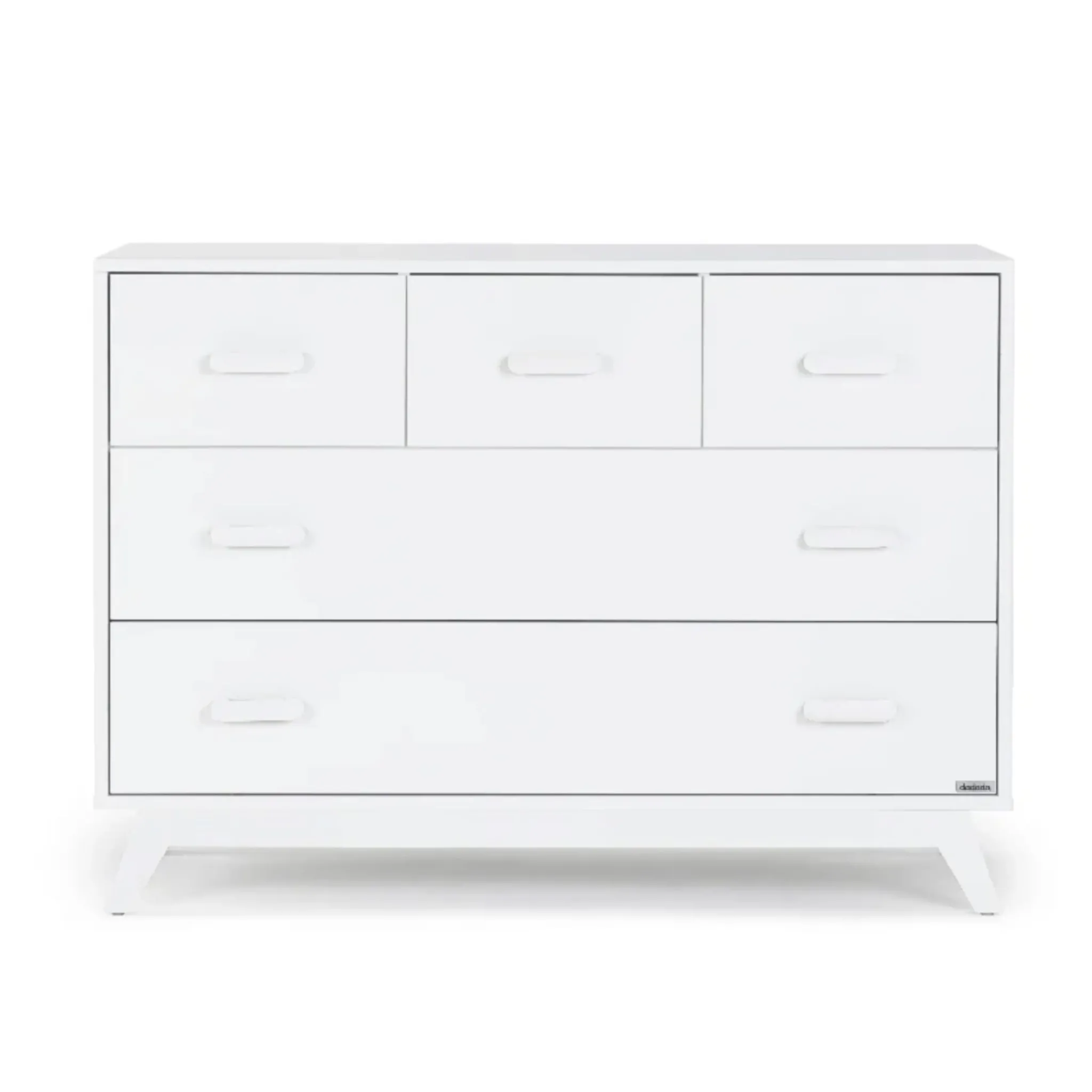 Dadada Baby Soho 5 Drawers Dresser - Whte