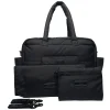 7 A.M. Diaper Bags|Diaper Bags>Soho Diaper CarryAll - Black