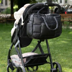 7 A.M. Diaper Bags|Diaper Bags>Soho Diaper CarryAll - Black