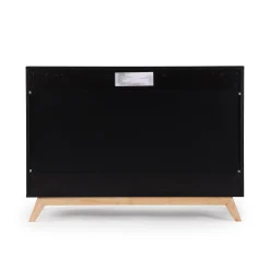 Dadada Baby Soho 5-Drawer Dresser - Black / Natural