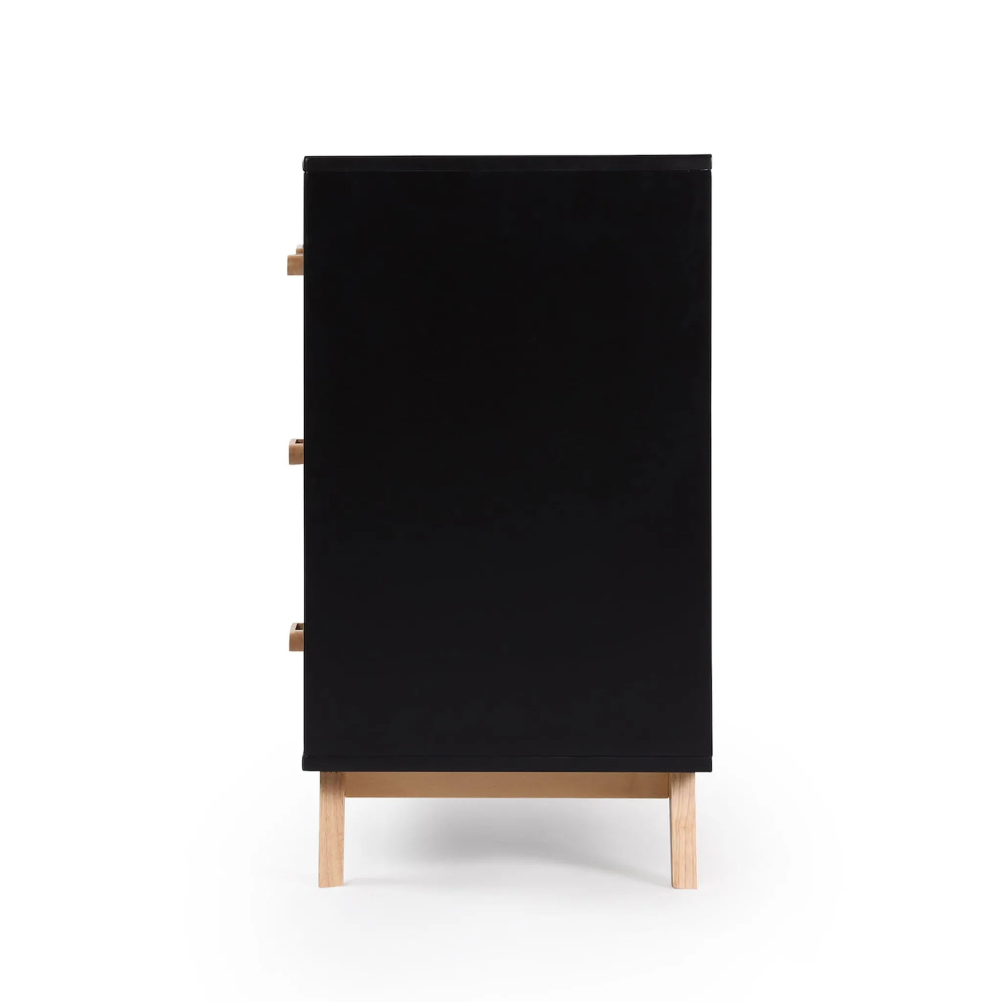 Dadada Baby Soho 5-Drawer Dresser - Black / Natural