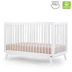 Dadada Baby Soho 3-In-1 Convertible Crib - White