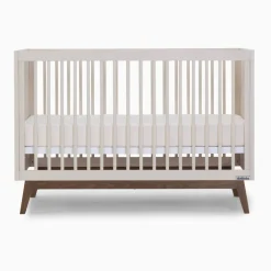 Dadada Baby Cribs & Mattresses|Cribs & Mattresses>Soho 3-in-1 Convertible Crib - Almond Milk / Walnut