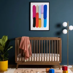 Dadada Baby Soho 3-In-1 Convertible Crib - Walnut