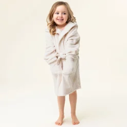 Kids Nano Pajamas & Bathrobes>Solid Bathrobe 2-14y