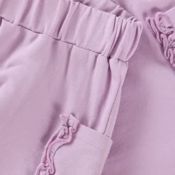 Kids Minymo Solid Frill Sweat Shorts 3-8