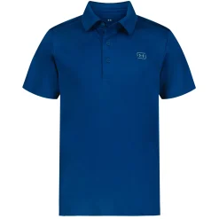 Kids/BOY Under Armour Tops>Solid Upf Polo 8-16