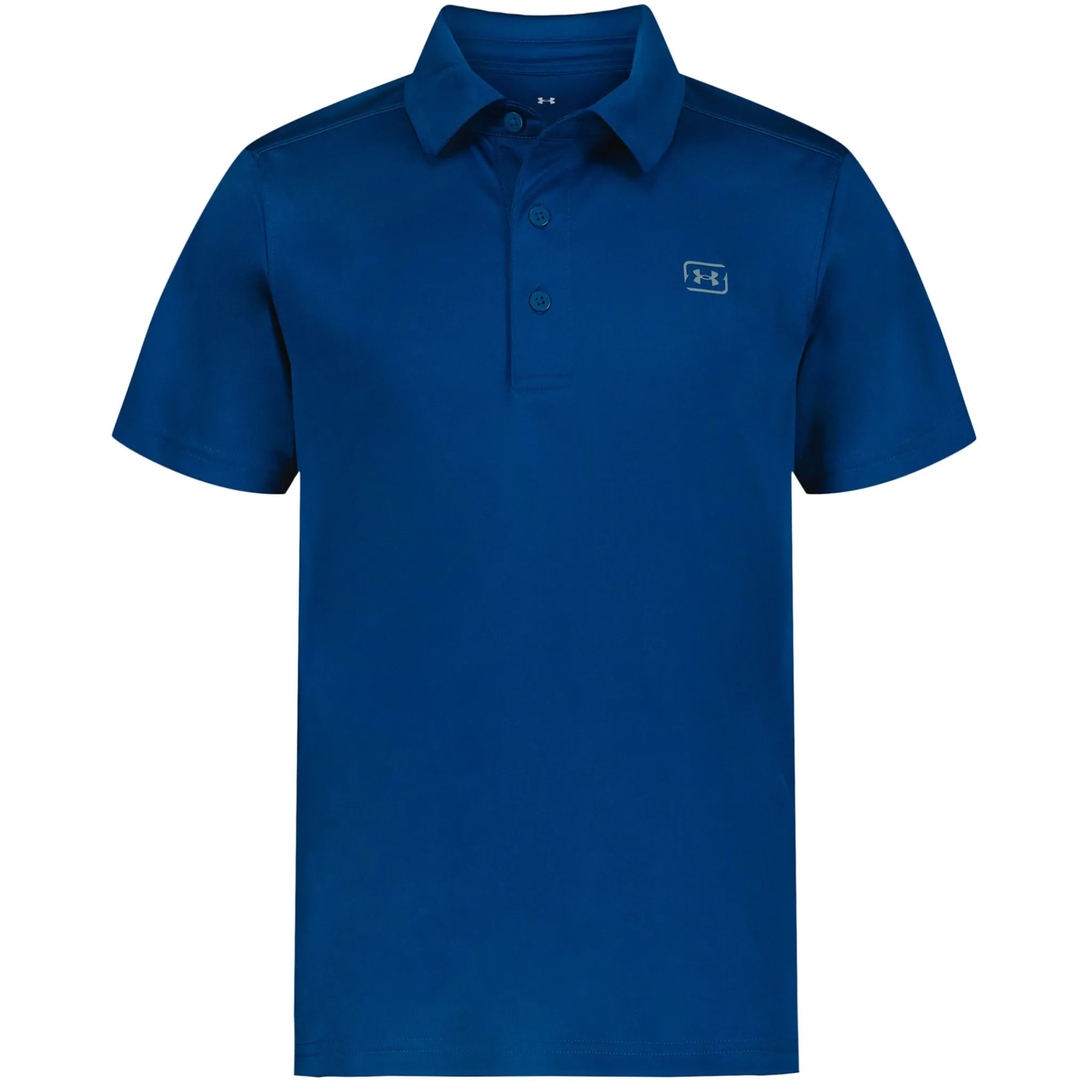 Kids/BOY Under Armour Tops>Solid Upf Polo 8-16