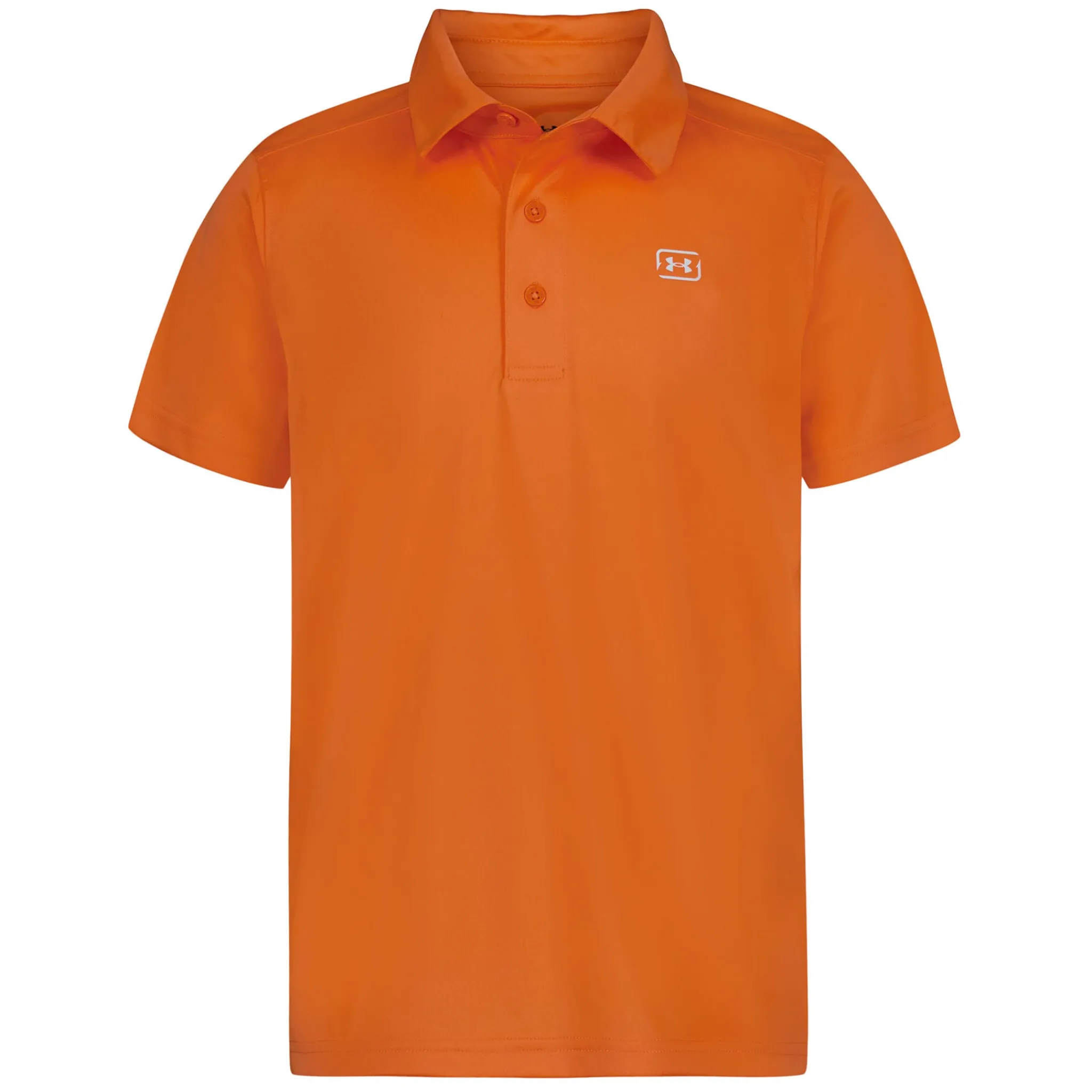 Kids/BOY Under Armour Tops>Solid Upf Polo 8-16