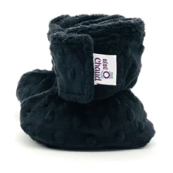 Bebe O Chaud Slippers>Solid Velux Slippers 0-6m