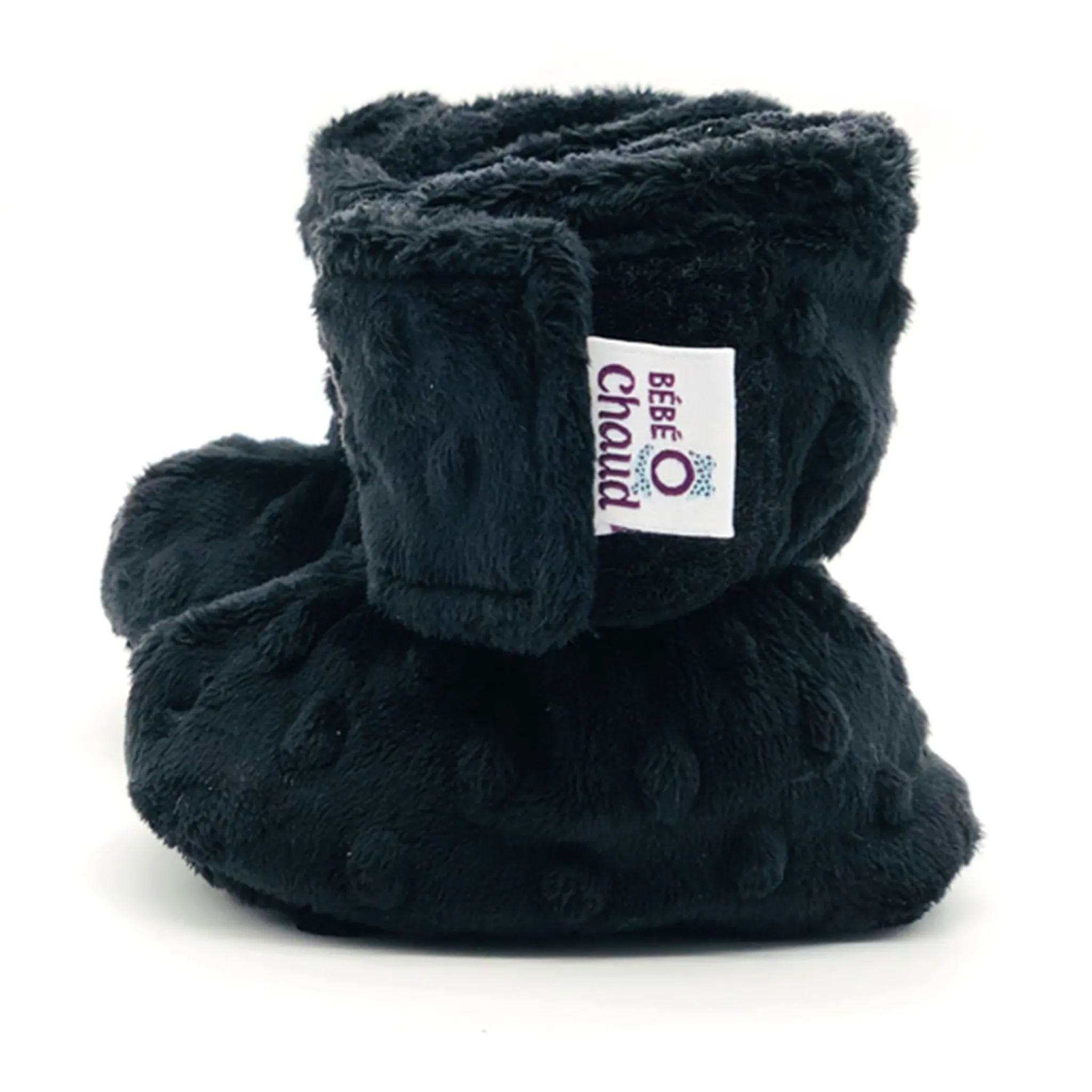 Bebe O Chaud Slippers>Solid Velux Slippers 0-6m