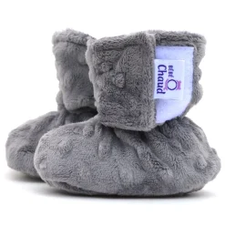 Bebe O Chaud Solid Velux Slippers 6-24m