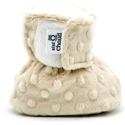 Bebe O Chaud Solid Velux Slippers 0-6m