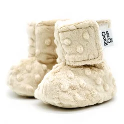Bebe O Chaud Slippers>Solid Velux Slippers 6-24m