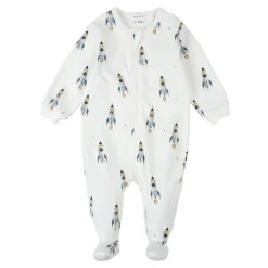 BOY Firsts par Petit Lem Space Rocket Pajamas 0-12m