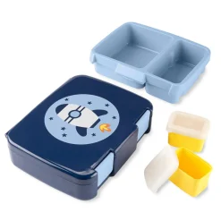 Kids Skip Hop Plates & Placemats|Tableware>Spark Style Bento Lunch Box - Rocket