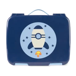 Kids Skip Hop Plates & Placemats|Tableware>Spark Style Bento Lunch Box - Rocket