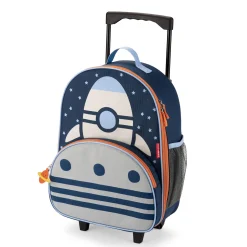 Kids Skip Hop Spark Style Kids Carry On Rolling Luggage - Rocket