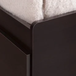 South Shore Spark Twin Mates Bed with Drawers - Chocolate