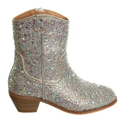 Badgley Mischka Mid-Season Boots>Sparkly Cowgirl Boots Sizes 13-5