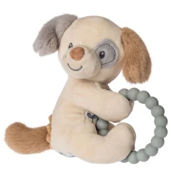 Mary Meyer Teething Toys>Sparky Puppy Teether Rattle – 6″