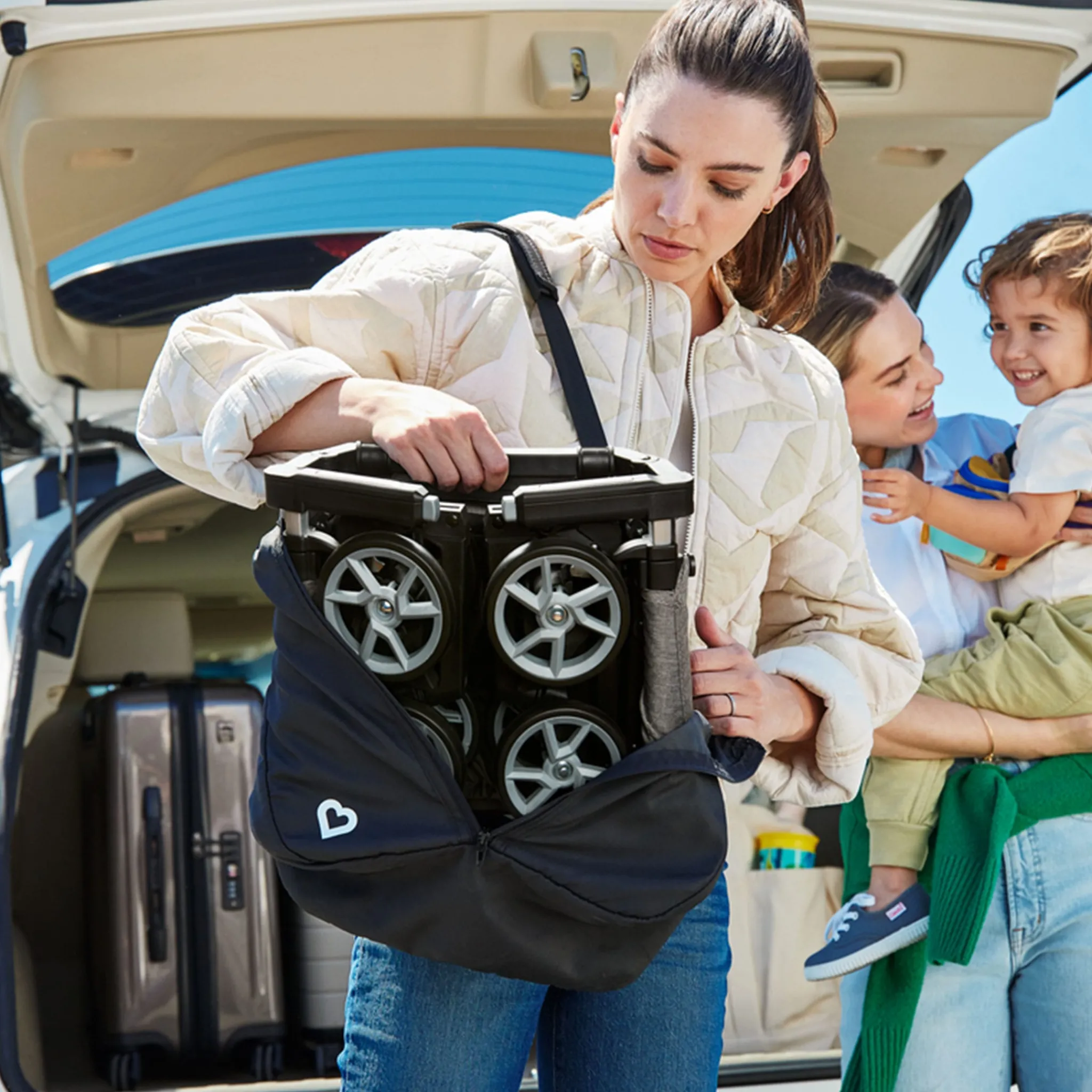 Kids Munchkin Strollers|Strollers & Trailers>Sparrow Stroller - Black