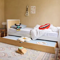 Oeuf Sparrow Trundle Bed - Natural