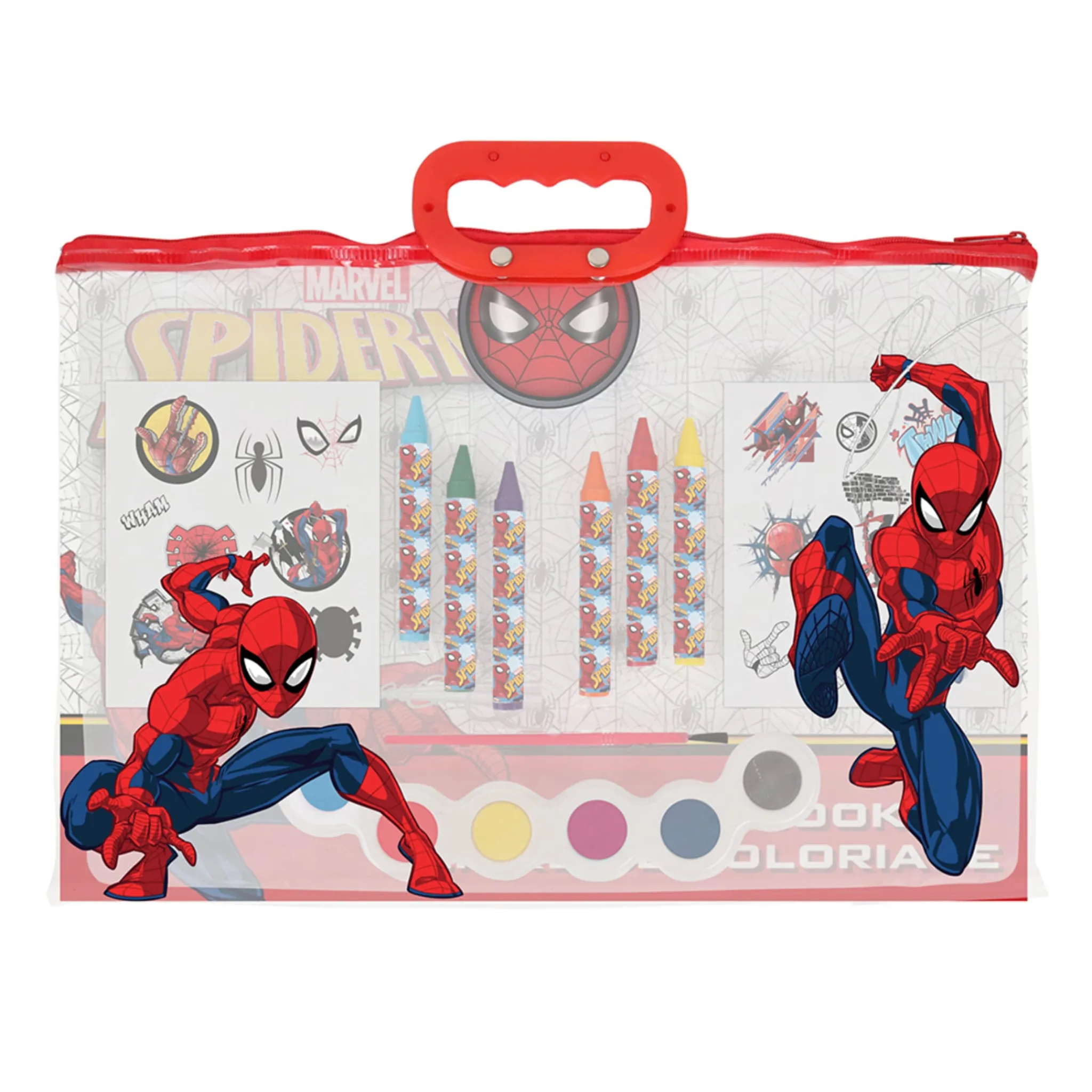 Kids Danawares Spiderman Colouring Activity in Bag