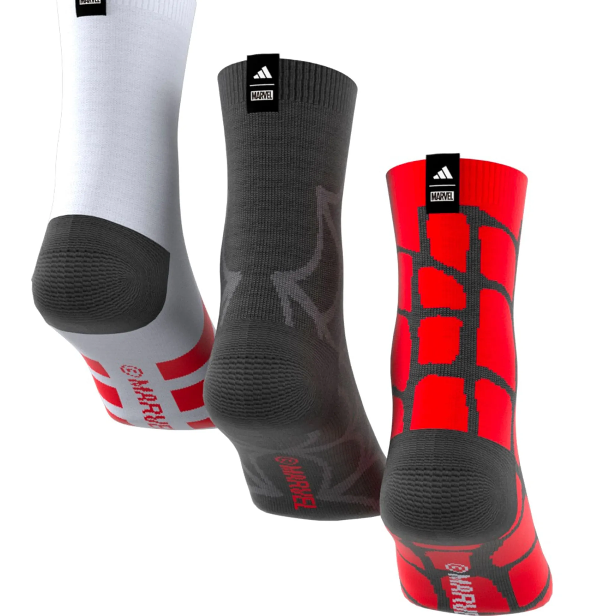 Kids/BOY Adidas Socks|Underwear & Socks>Spiderman 3-Pack Socks Sizes 5-10