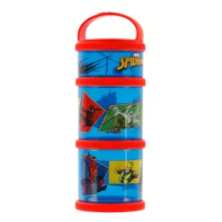 Kids Danawares Snack Bags & Containers|Tableware>Spiderman 3pcs Snack Container