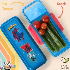 Kids Danawares SpiderMan Snack Container Dip
