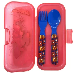 Kids Danawares Breastfeeding|Tableware>Spiderman Travel Cutlery Set