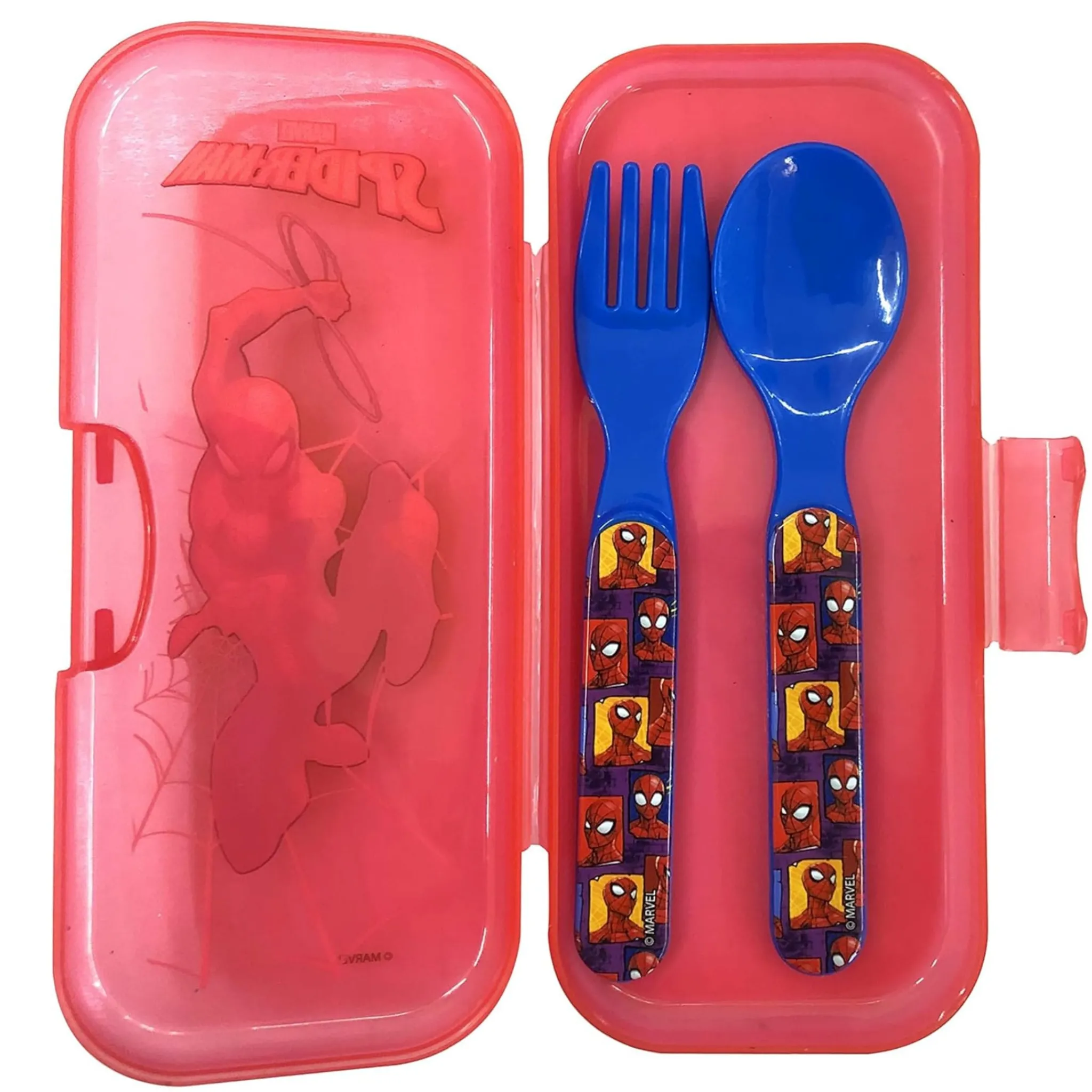 Kids Danawares Breastfeeding|Tableware>Spiderman Travel Cutlery Set