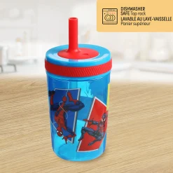 Kids Danawares Spiderman Tumbler With Straw