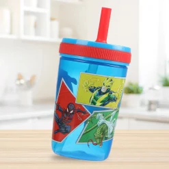 Kids Danawares Spiderman Tumbler With Straw
