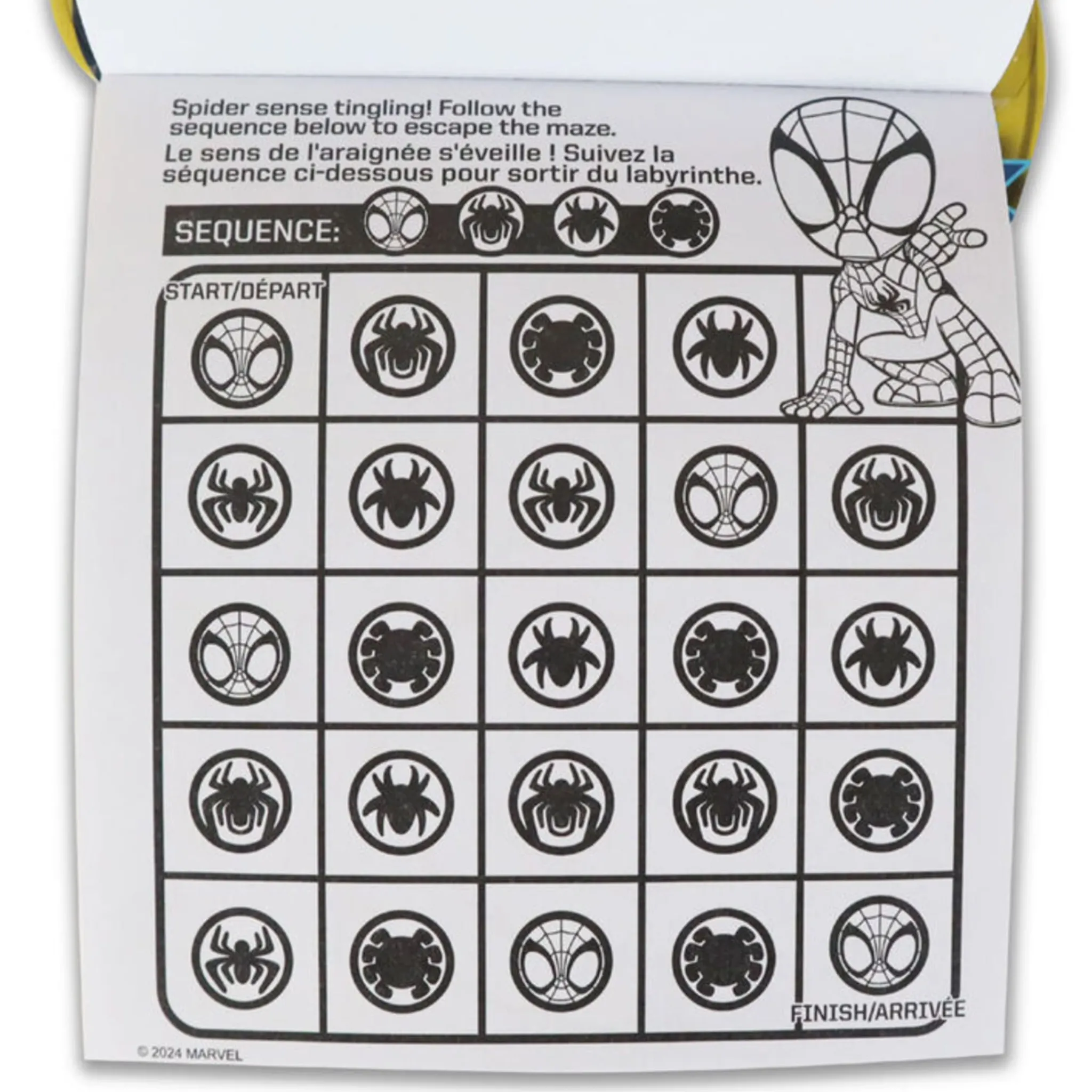Kids Danawares Diy & Activities>Spidey Imagine Ink Magic Pictures
