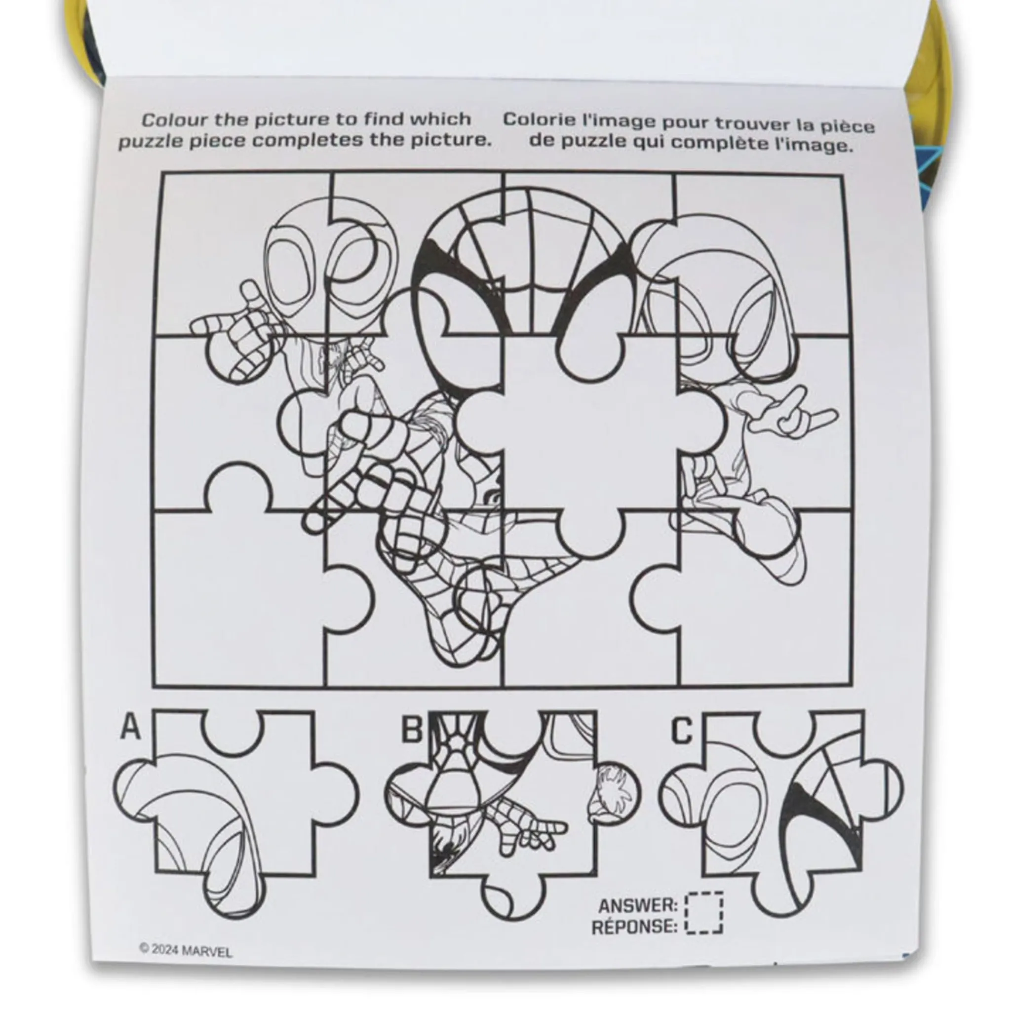 Kids Danawares Diy & Activities>Spidey Imagine Ink Magic Pictures
