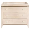 Babyletto Changing Tables>Sprout 3-Drawer Changer Dresser - Washed Natural / White