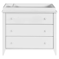 Babyletto Sprout 3-Drawer Changer Dresser - White