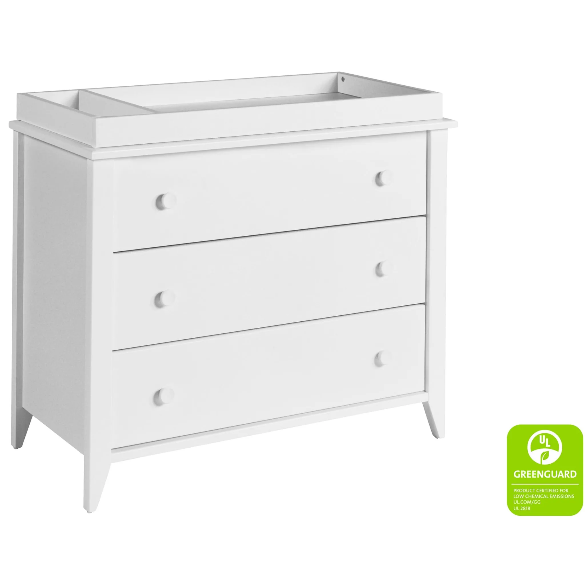 Babyletto Sprout 3-Drawer Changer Dresser - White
