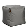 Arico Square Ottoman and Footrest - Charcoal Grey