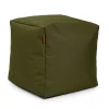 Arico Kid'S Tables & Chairs>Square Ottoman and Footrest - Olive Green